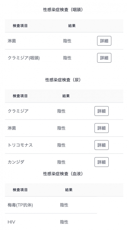 SEI(ｾｲ) 【検査結果！！安心安全！！】