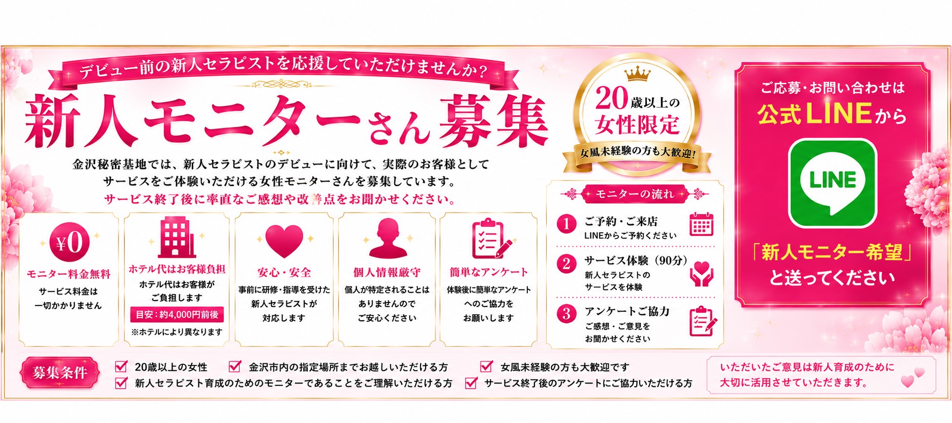 モニター募集